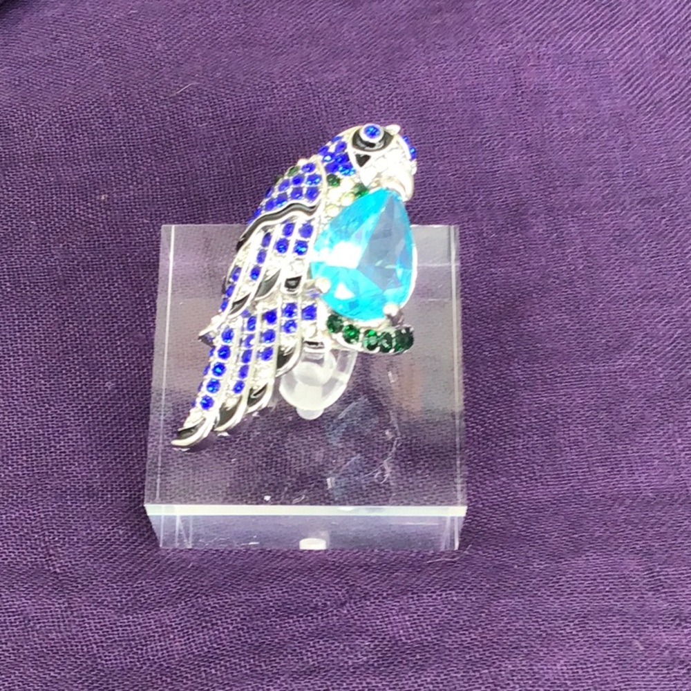 Art Deco Parrot Ring Size 8